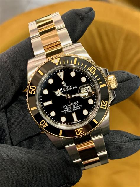 rolex submariner stahl gold werterhalt|Rolex Submariner m version.